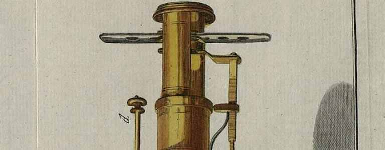 Willhelm Burucker: Beschreibung eines neü verbeserten Universal Microscopii […]. Nürnberg, vor Februar 1773.