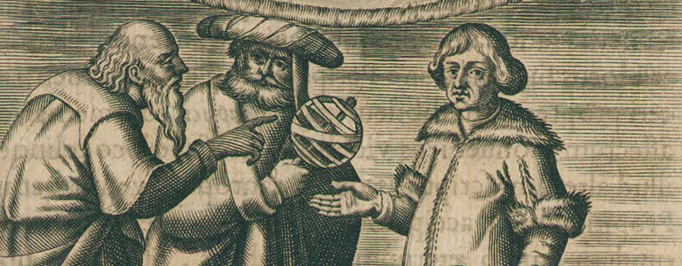 Galileo Galilei:  Dialogo […] dove ne i congressi di quattro giornate si discorre sopra i due massimi sistemi del mondo telemaico e copernicano (Florenz, 1632)
