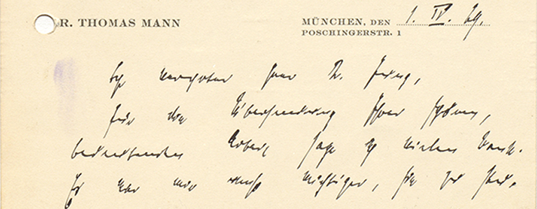 C.G. Jung und Thomas Mann: „Literarische Beziehungen haben nie bestanden“