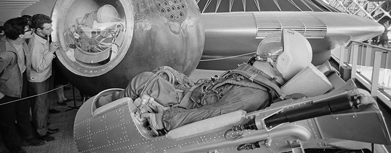 Montreal, Expo 67, Raumkapsel Vostok 1 Von Yuri Gagarin Im Russi