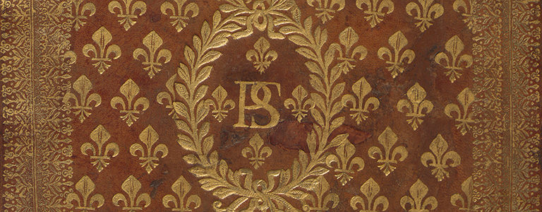 Monogram, label and stamp: Clues to the fate of a rare book