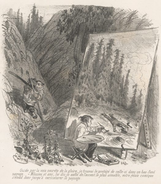 "Des-agréments d'un voyage d'agrément" von Gustave Doré