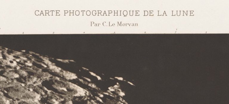 Charles Le Morvans „Carte photographique et systématique de la lune“