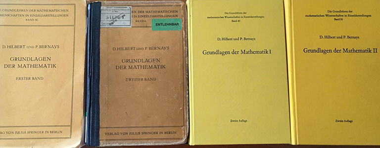 Urschriften zu Hilbert-Bernays „Grundlagen der Mathematik“