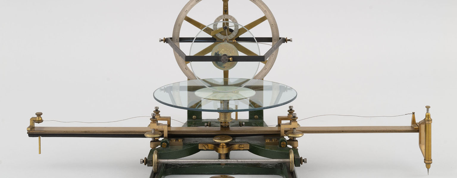 Orthogonalplanimeter von Kaspar Wetli (1822-1889), gefertigt von